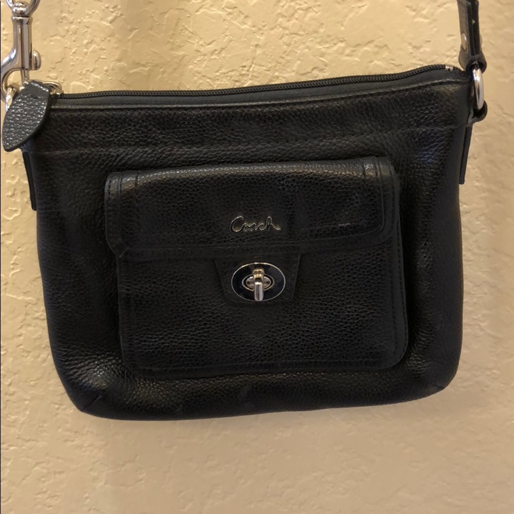 Coach Leather Cross Body Purse